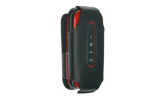caseroxx Pelle Panasonic KX-TU446 TU456 TU466 borsello nero