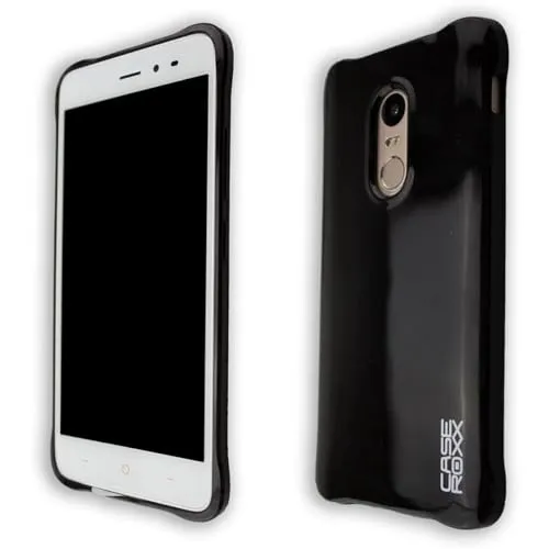 caseroxx TPU custodia per Neffos X1 nero antiurto