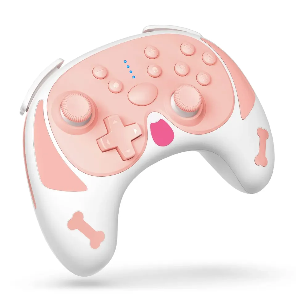 MoKo Switch Controller Wireless Rosa Bluetooth 600mAh