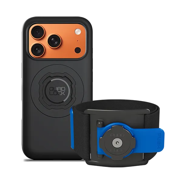 Quad Lock Kit Corsa Fascia Braccio iPhone Regolabile