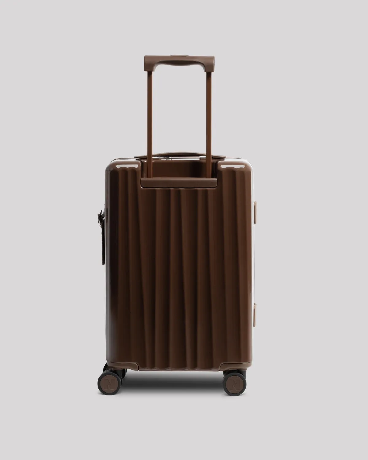 Nudient Bold Cabin Bag V2 trolley cabina Chestnut Brown leggero