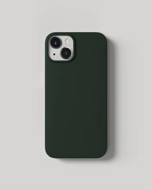 Nudient Thin Case iPhone 13 cover verde sottile MagSafe