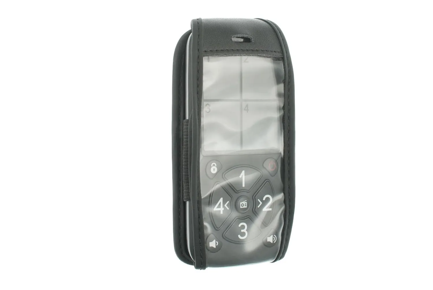caseroxx Simvalley RX-800 custodia pelle nera finestra