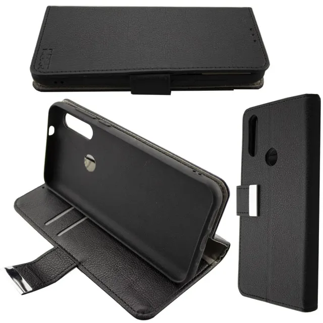 caseroxx Bookstyle custodia Oukitel C17 / C17 Pro nera libro