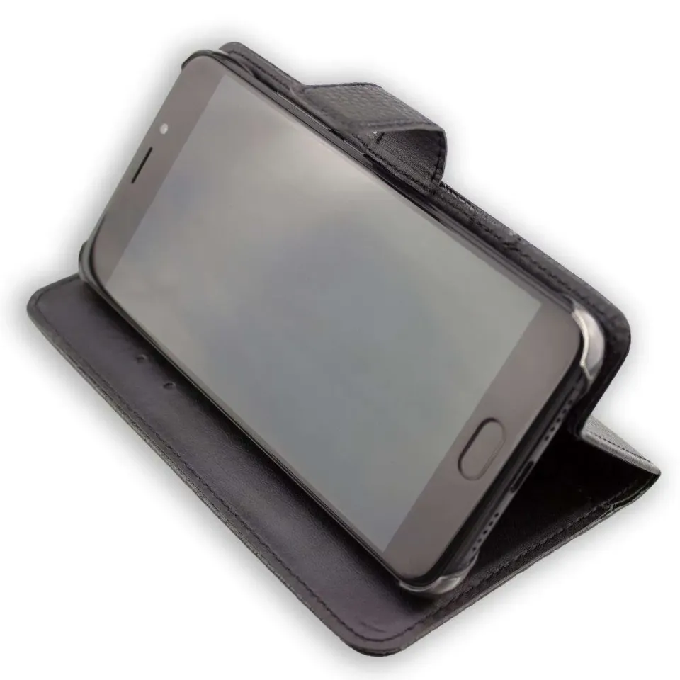 caseroxx Bookstyle UMi Plus Extreme custodia libro nero con stand