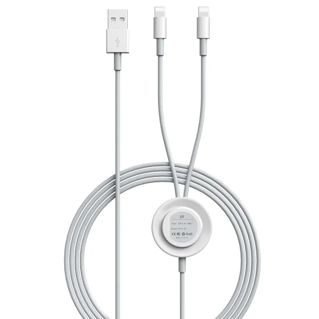 MoKo cavo caricatore 3in1 Apple Watch iPhone magnetico 1,2m