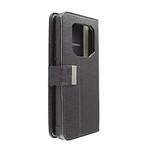 caseroxx Oukitel K15 Plus custodia libro nero wallet