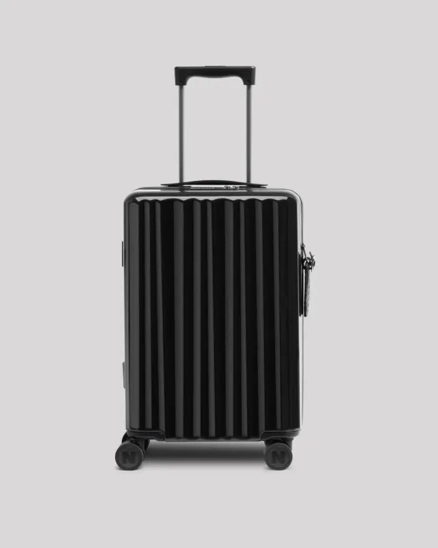 Nudient Bold Cabin Bag V2 valigia Cabin Charcoal Black rigida