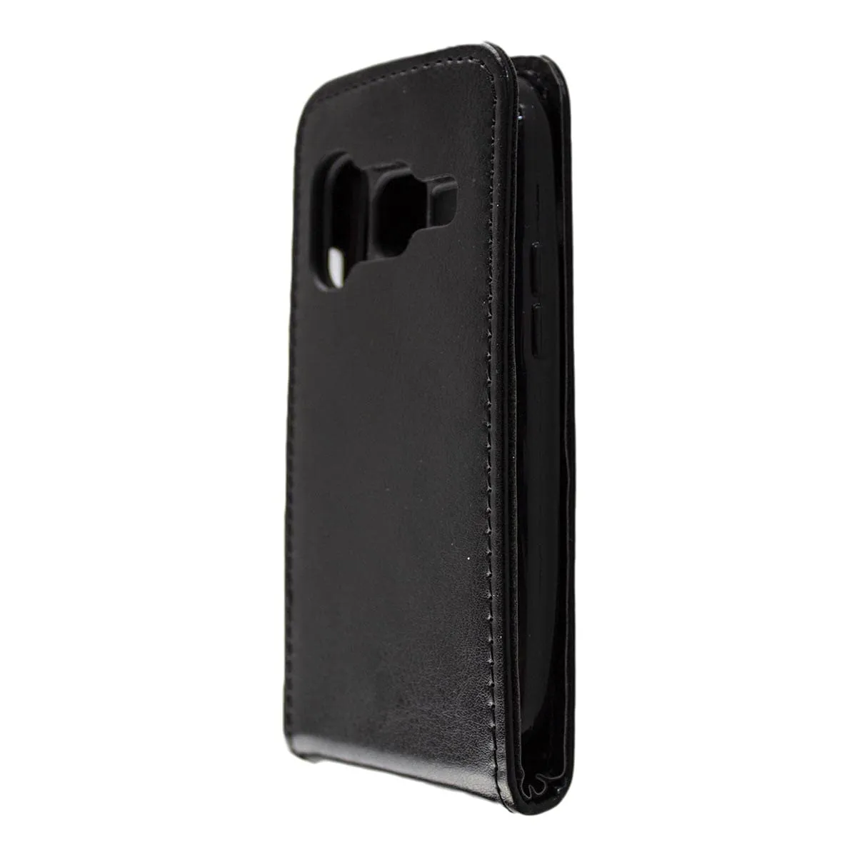 caseroxx Flip Cover Doro Primo 218/368 custodia nera magnetica