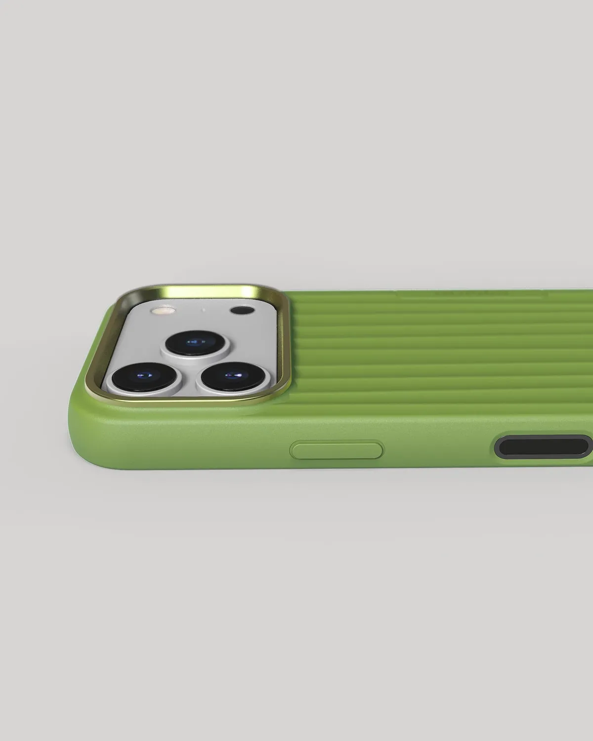 Nudient Bold Case cover iPhone 17 Pro Khaki MagSafe antiurto