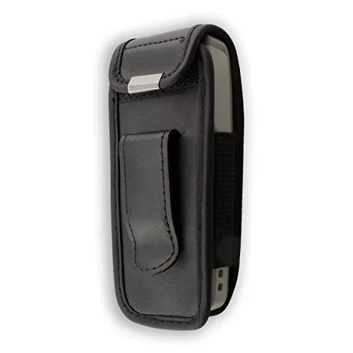 caseroxx Custodia cintura pelle Nokia 1110/1110i/1112 nera vera pelle