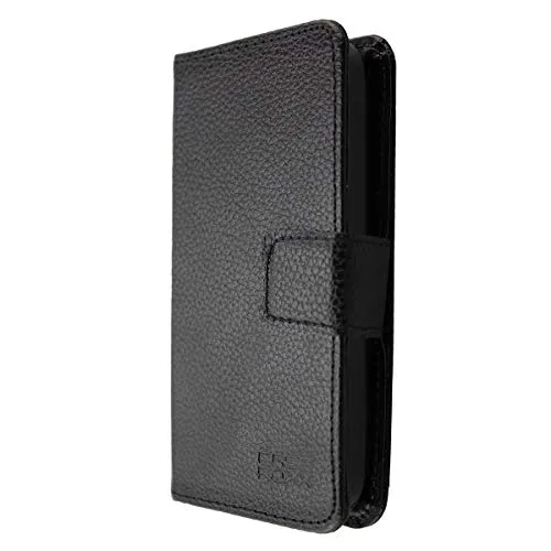 caseroxx Bookstyle Cover per Doro 1370 1372 nero portafoglio