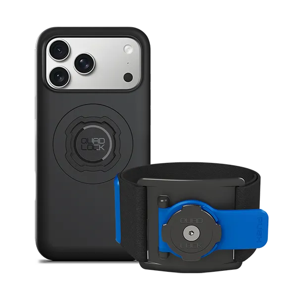 Quad Lock Kit Corsa Fascia Braccio iPhone Regolabile