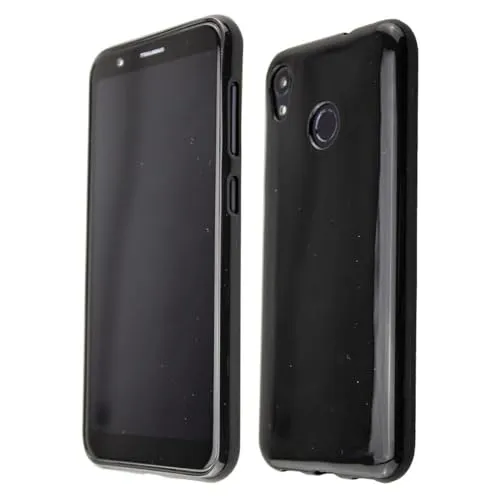 caseroxx TPU Gigaset GS185 custodia nera antiurto