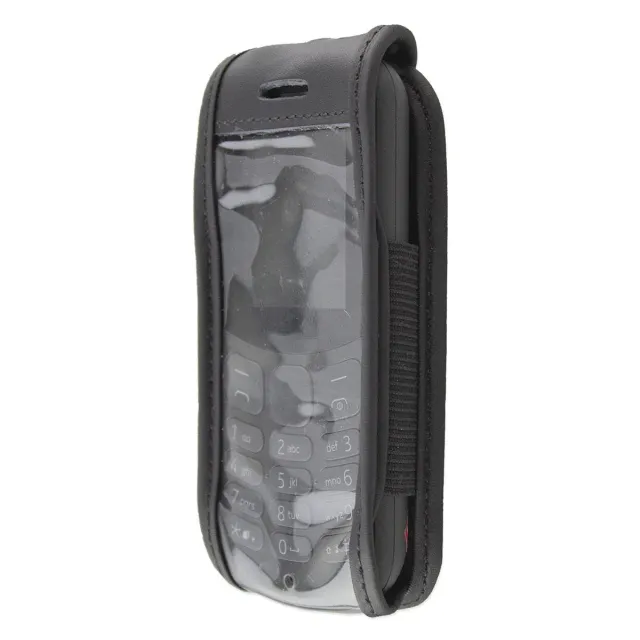 caseroxx fondina Nokia 130 2017 vera pelle nera