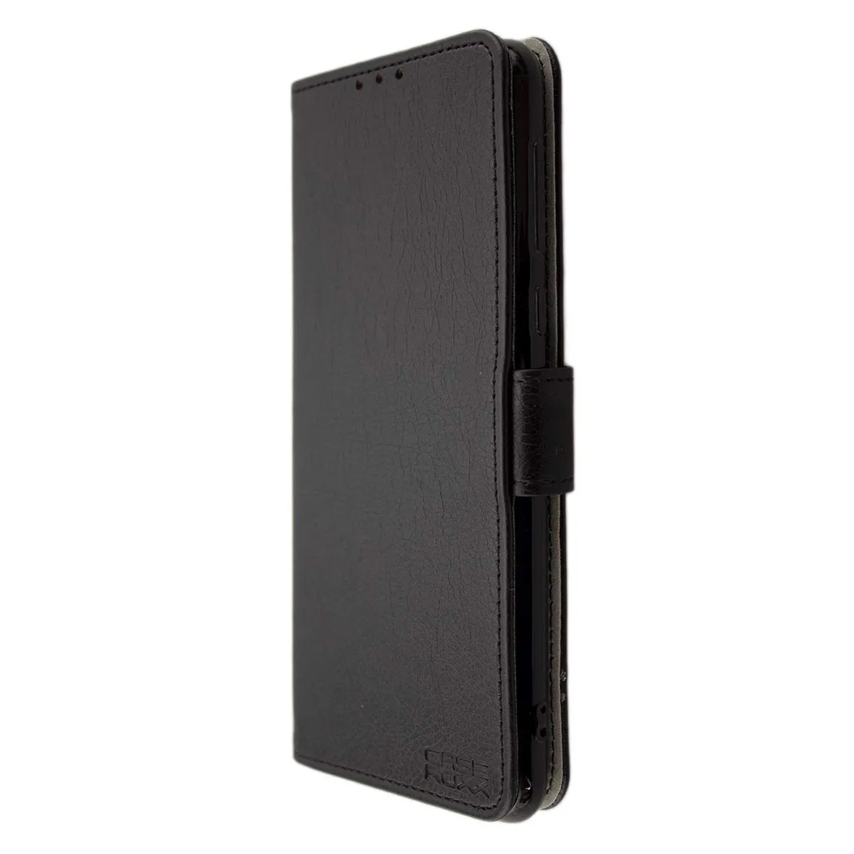caseroxx Bookstyle custodia libro Oukitel C19 nera portacarte