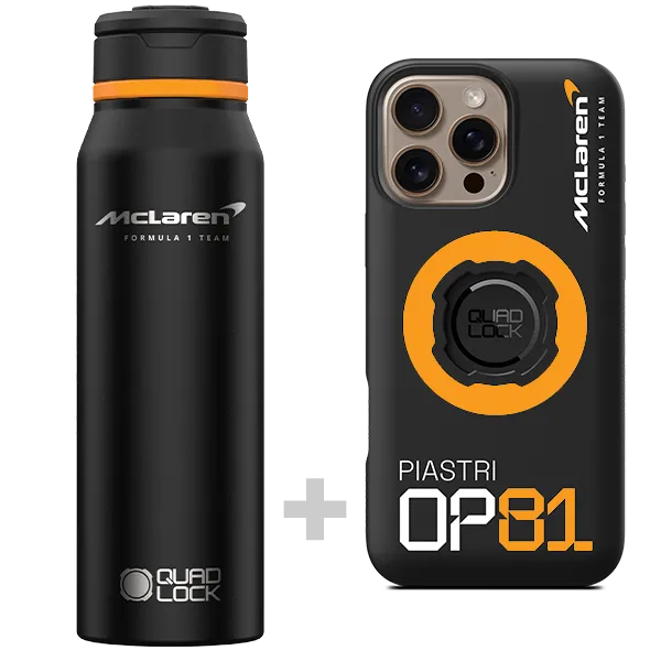 Quad Lock MAG Kit Borraccia Oscar Piastri termica