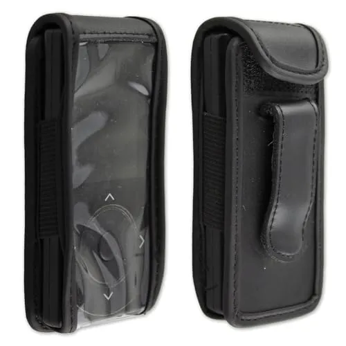 caseroxx Dexcom G4 G5 custodia pelle nero clip cintura