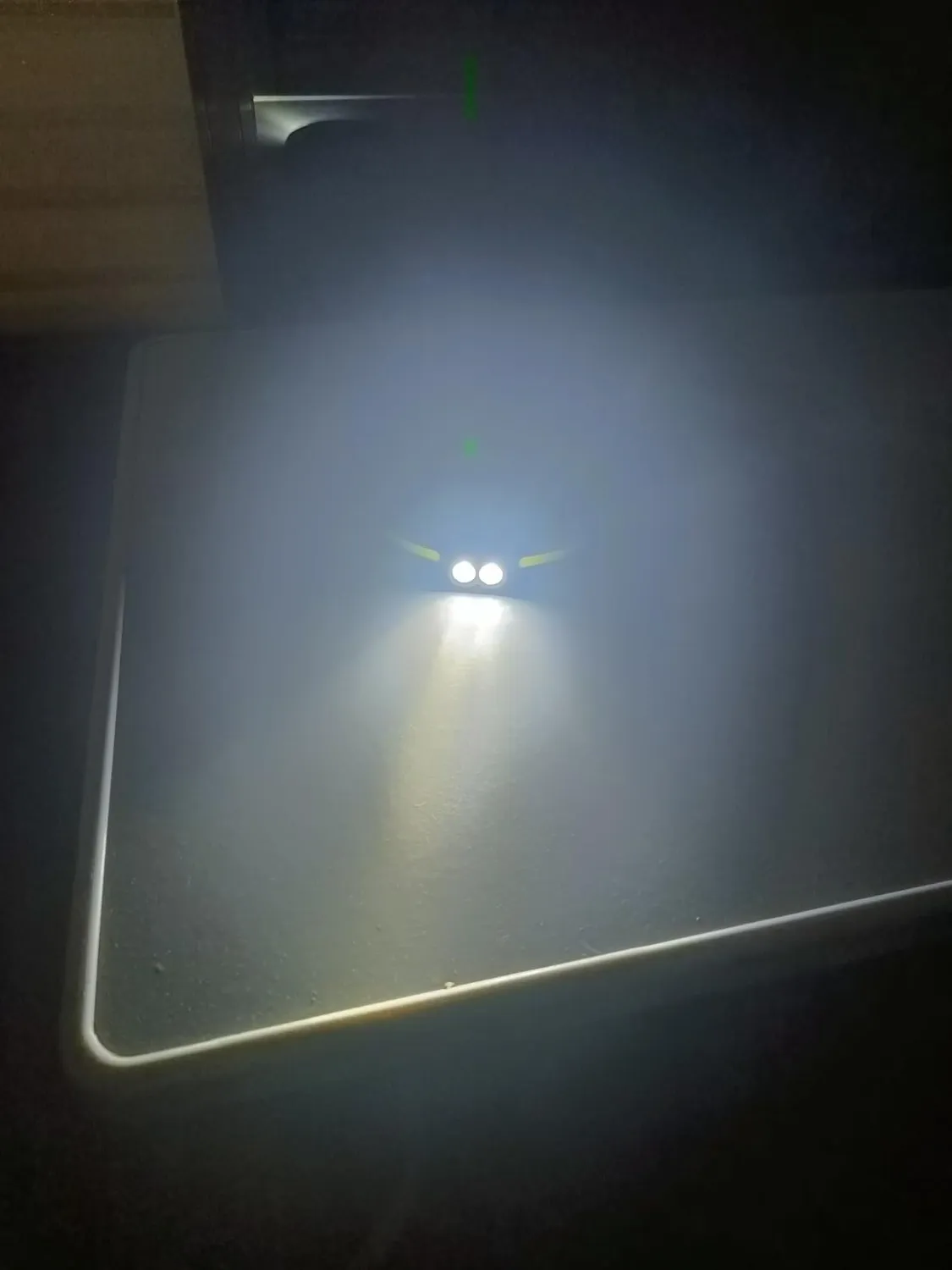 MoKo lampada frontale ricaricabile 2 pezzi nero 750 lumen