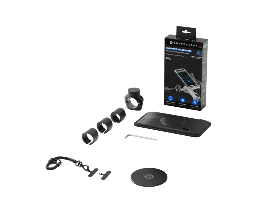 Shapeheart Bici Pro Kit Essenziale supporto telefono XL impermeabile