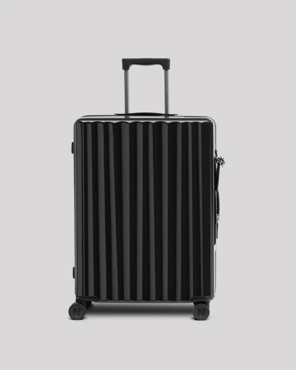 Nudient Bold Check-In M V2 trolley Charcoal Black