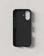 Nudient Thin Case iPhone 16 cover 2 pezzi nero e blu
