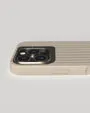Nudient Bold Case iPhone 16 Pro cover 2 pezzi beige verde sottile