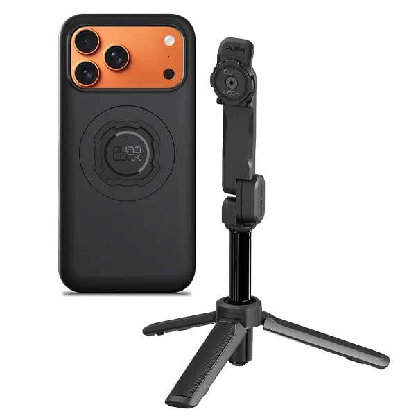 Quad Lock iPhone kit treppiede selfie bastone leggero