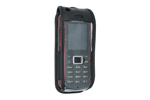 caseroxx GT-B2100 custodia cintura pelle nera finestra