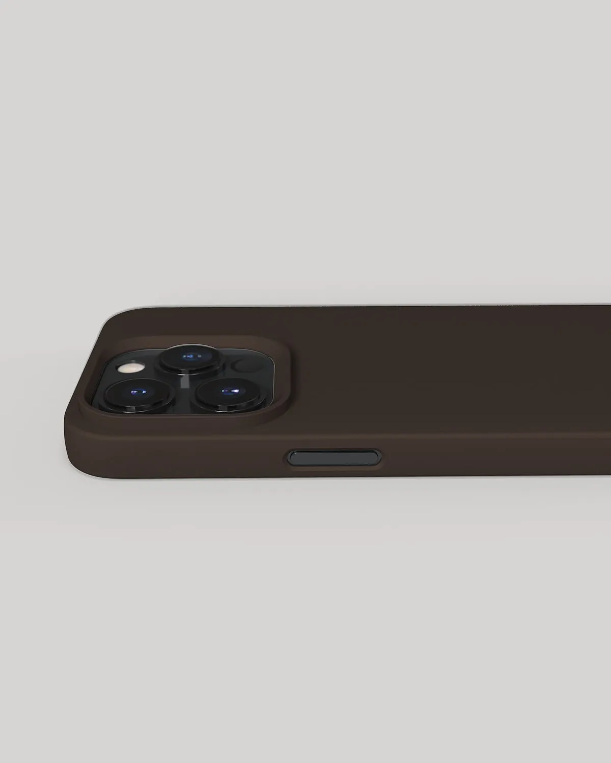 Nudient Thin Case custodia iPhone 14 Pro Dark Brown sottile