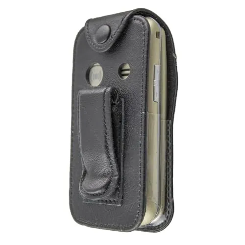 caseroxx Doro 2424 borsello pelle nero con finestra