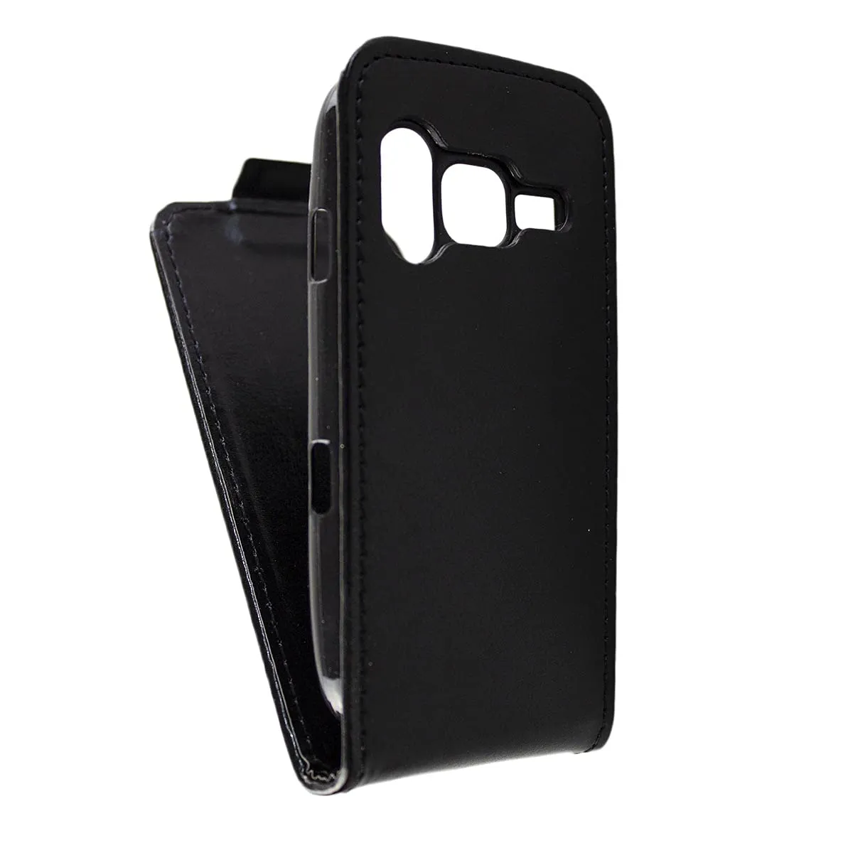 caseroxx Flip Cover Doro Primo 218/368 custodia nera magnetica