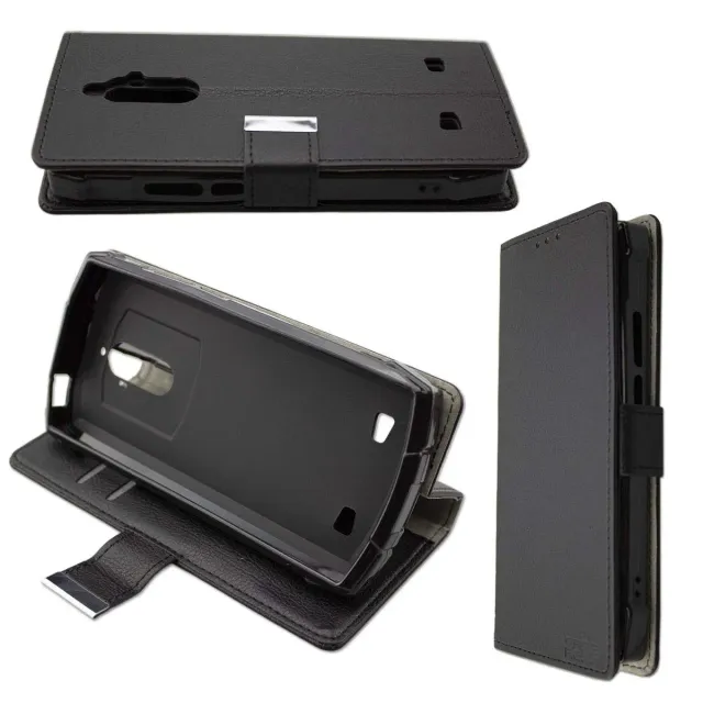 caseroxx Bookstyle Doogee S55 custodia portafoglio nero