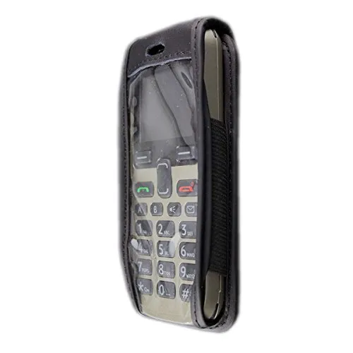 caseroxx Doro 5030 5031 custodia cintura pelle nera