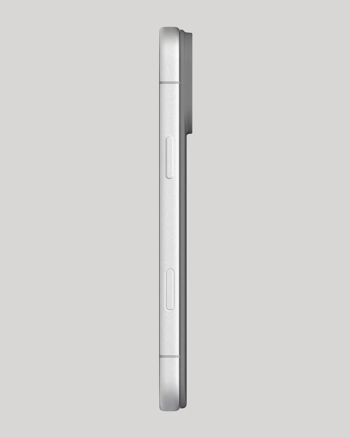 Nudient Slice Case iPhone 17 Pro Max cover grigia MagSafe