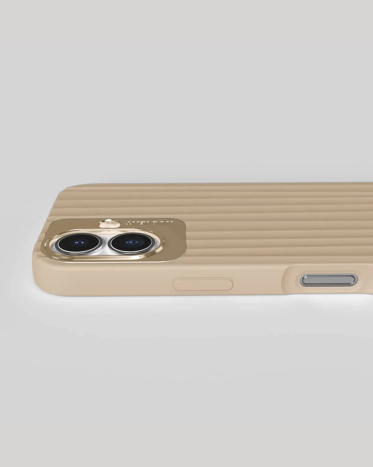 Nudient Bold Case custodia iPhone 16 Wool Beige MagSafe antiurto