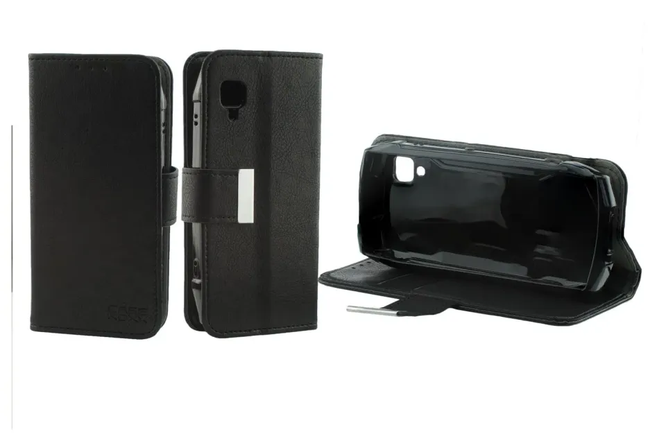 caseroxx Bookstyle Cubot King Kong Mini 3 custodia nera