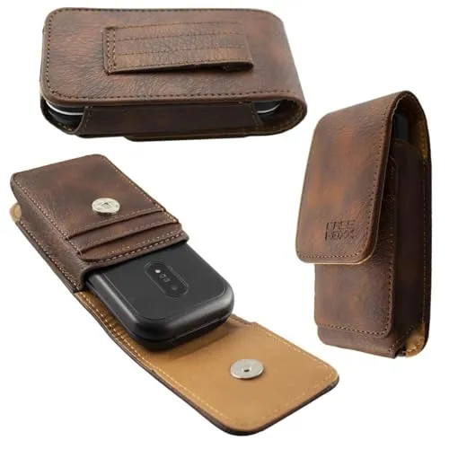 caseroxx Outdoor Doro 7080/7081 borsa marrone vera pelle
