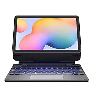 Dexnor Galaxy Tab S6 Lite 2022 custodia tastiera nera IT