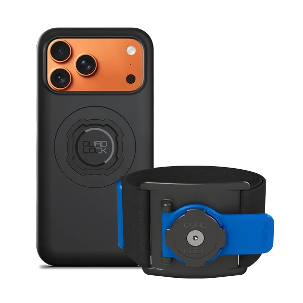 Quad Lock Kit Corsa Fascia Braccio iPhone Regolabile