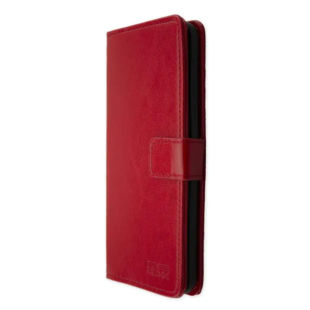 caseroxx GS370 Bookstyle cover libro rossa carte