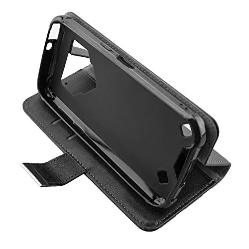 caseroxx BV9800 Cover a Libro Blackview BV9800 Pro Nero Carte