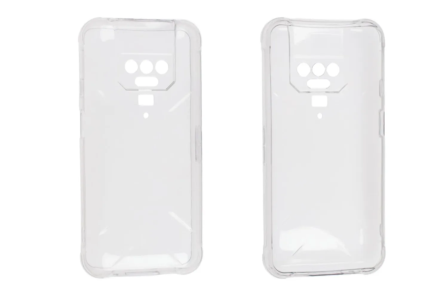 caseroxx TPU Custodia Cubot KingKong 8 nera antiurto
