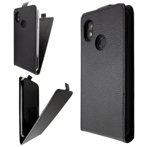 caseroxx Flip Cover custodia Cat S52 nera libro