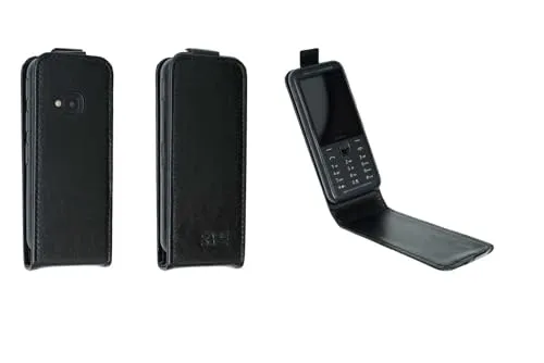 caseroxx Flip Cover Nokia 5310 (2024) custodia nero pelle