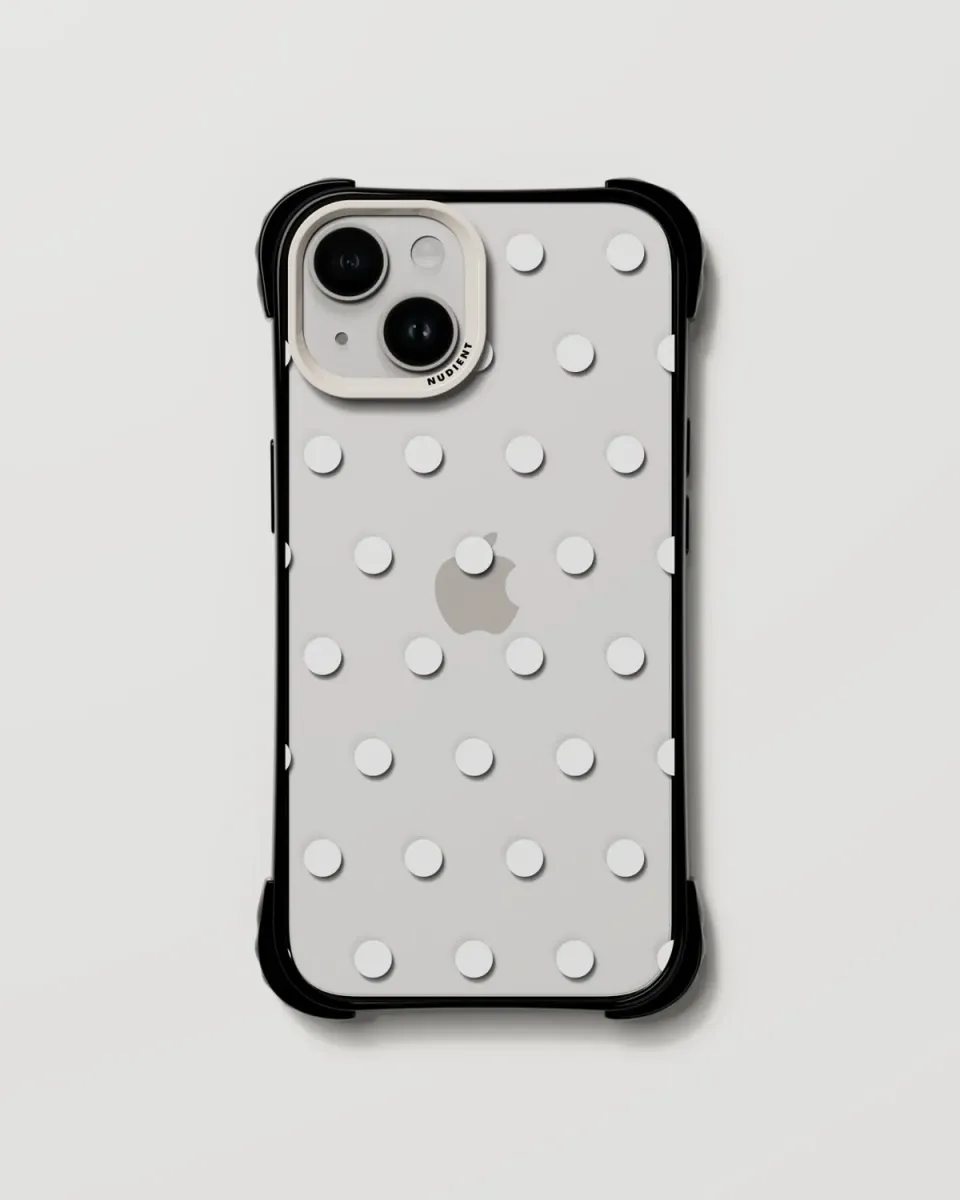 Nudient Form Bumpy Case custodia antiurto trasparente