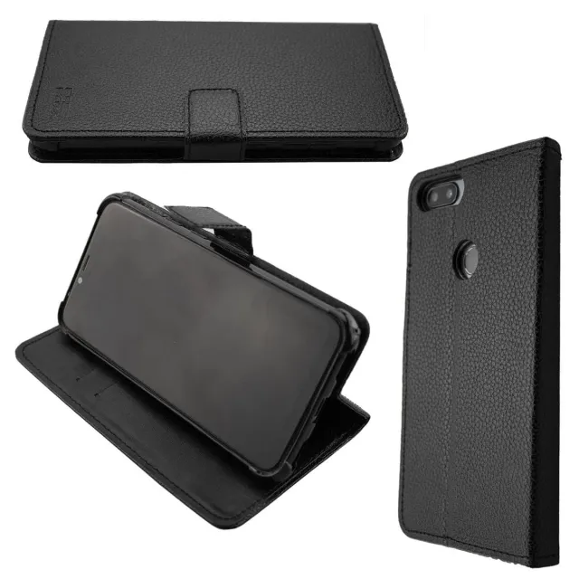 caseroxx Bookstyle custodia portafoglio Gigaset GS195 nera