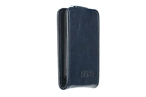 caseroxx G7 / ONE+ flip cover azzurra in finta pelle