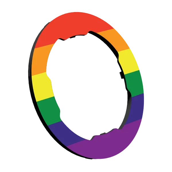 Quad Lock MAG Anello colorato Pride arcobaleno