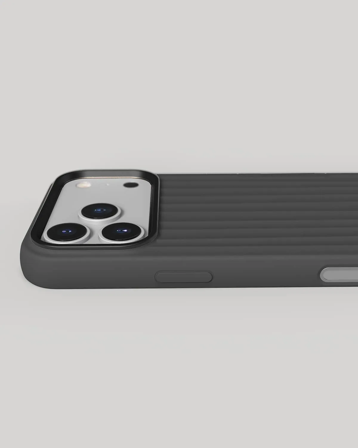 Nudient Bold Case iPhone 18 Pro Max cover Basalt Grey MagSafe